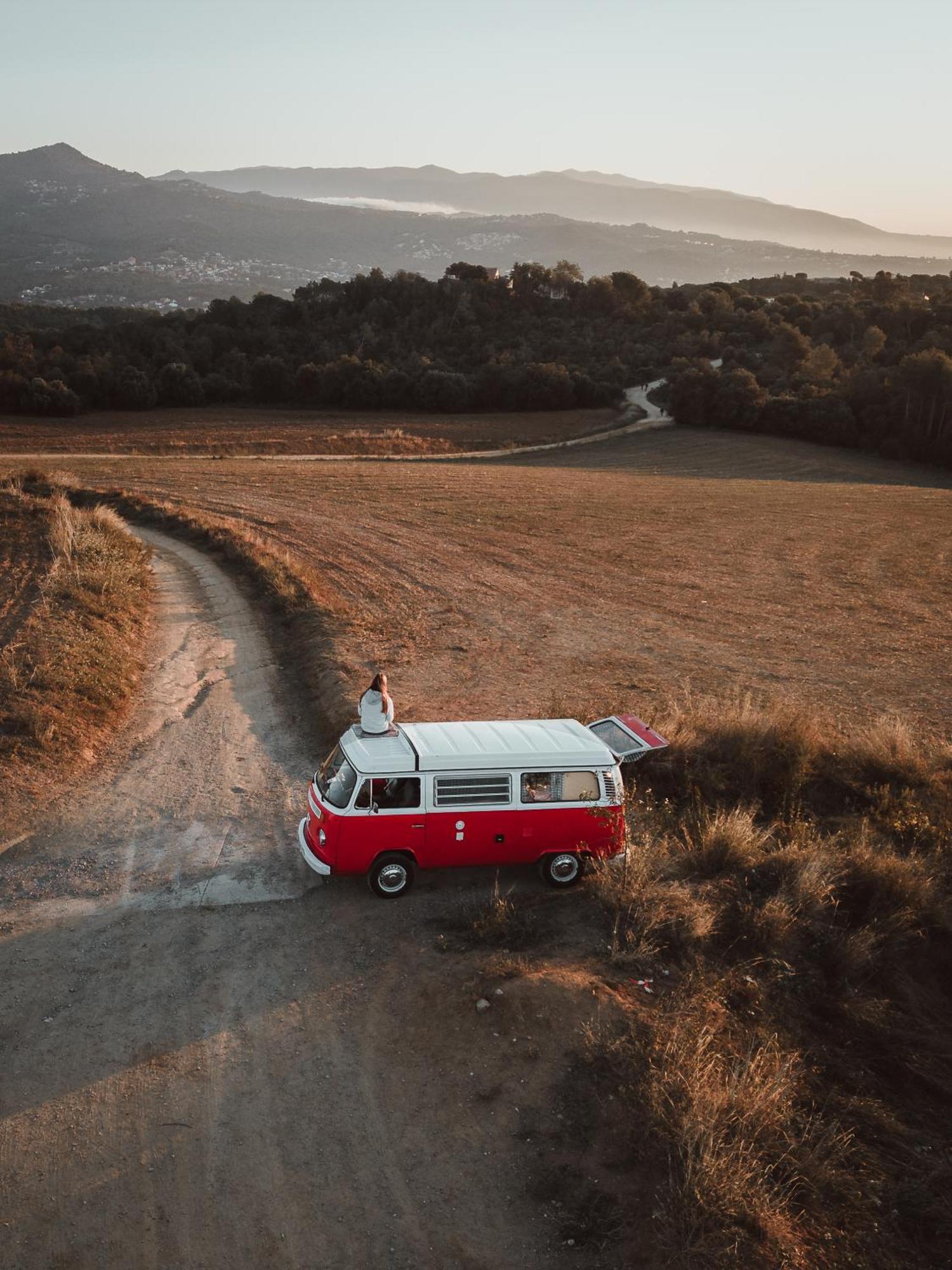 Retro Vw Kombi T2 Campervan Οσπιταλέτ ντε Λιοβρεγάτ Εξωτερικό φωτογραφία