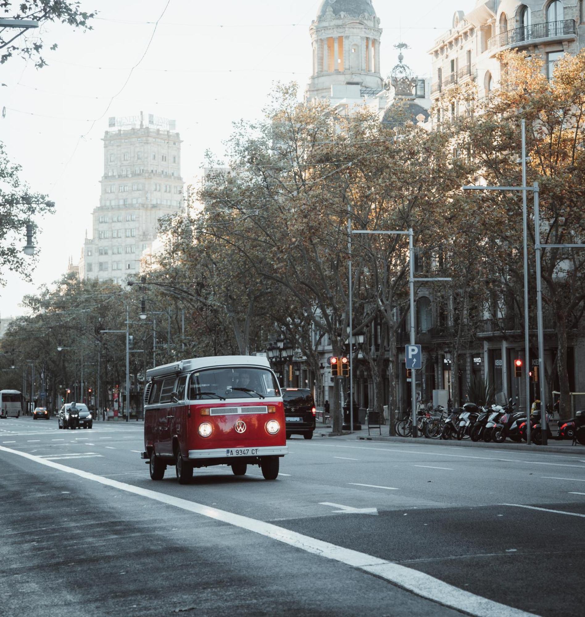 Retro Vw Kombi T2 Campervan Οσπιταλέτ ντε Λιοβρεγάτ Εξωτερικό φωτογραφία