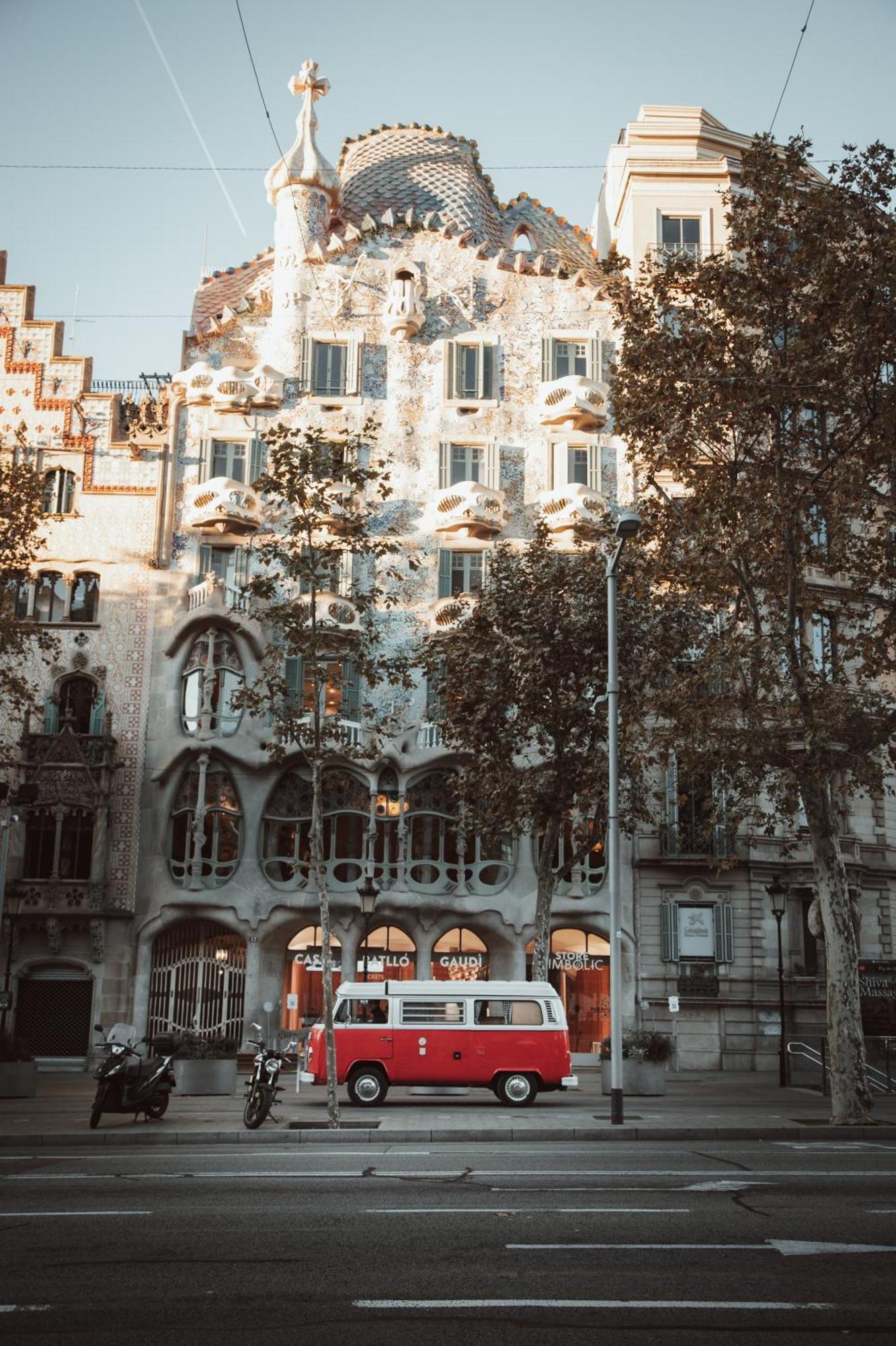 Retro Vw Kombi T2 Campervan Οσπιταλέτ ντε Λιοβρεγάτ Εξωτερικό φωτογραφία