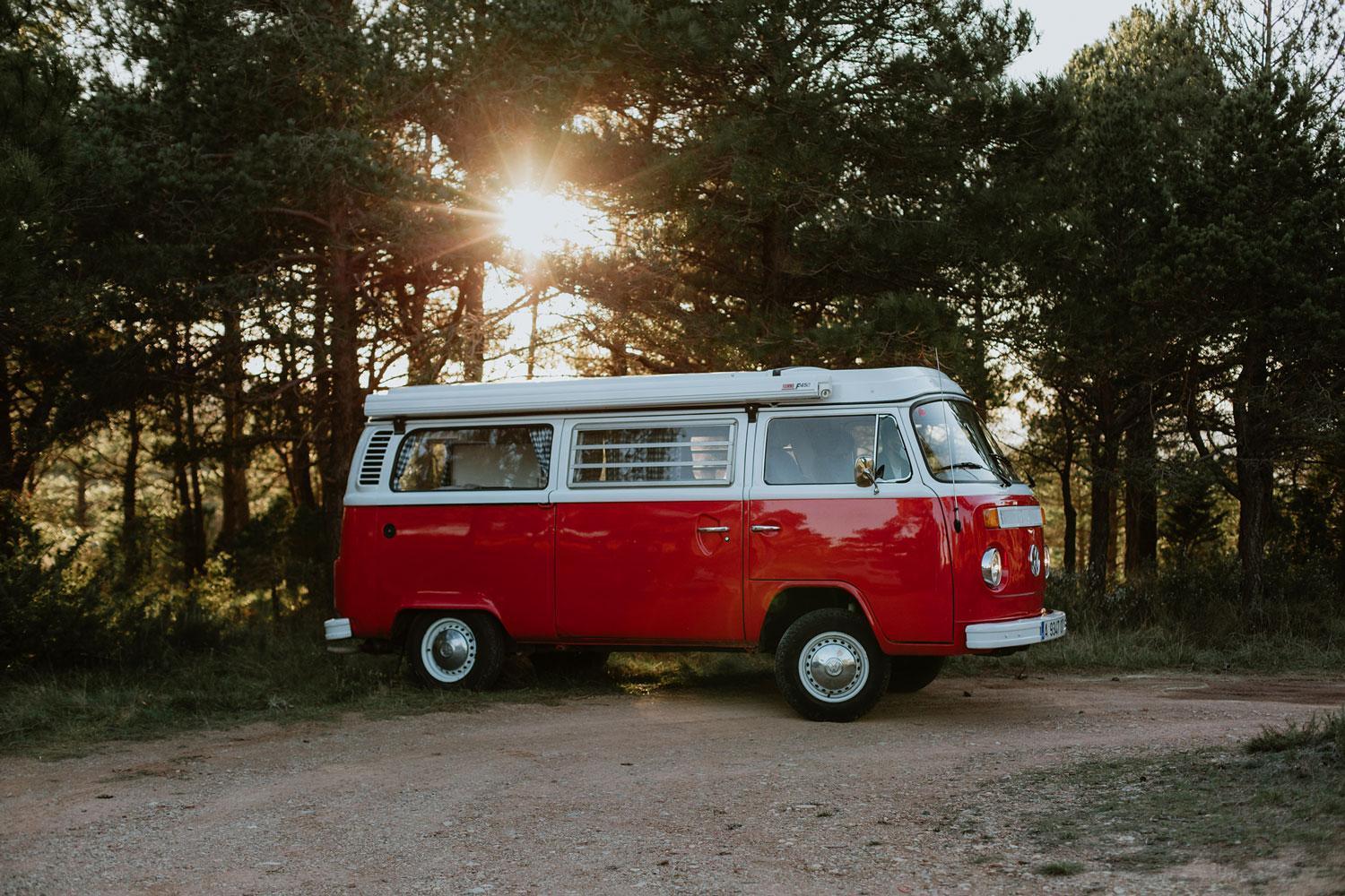 Retro Vw Kombi T2 Campervan Οσπιταλέτ ντε Λιοβρεγάτ Εξωτερικό φωτογραφία