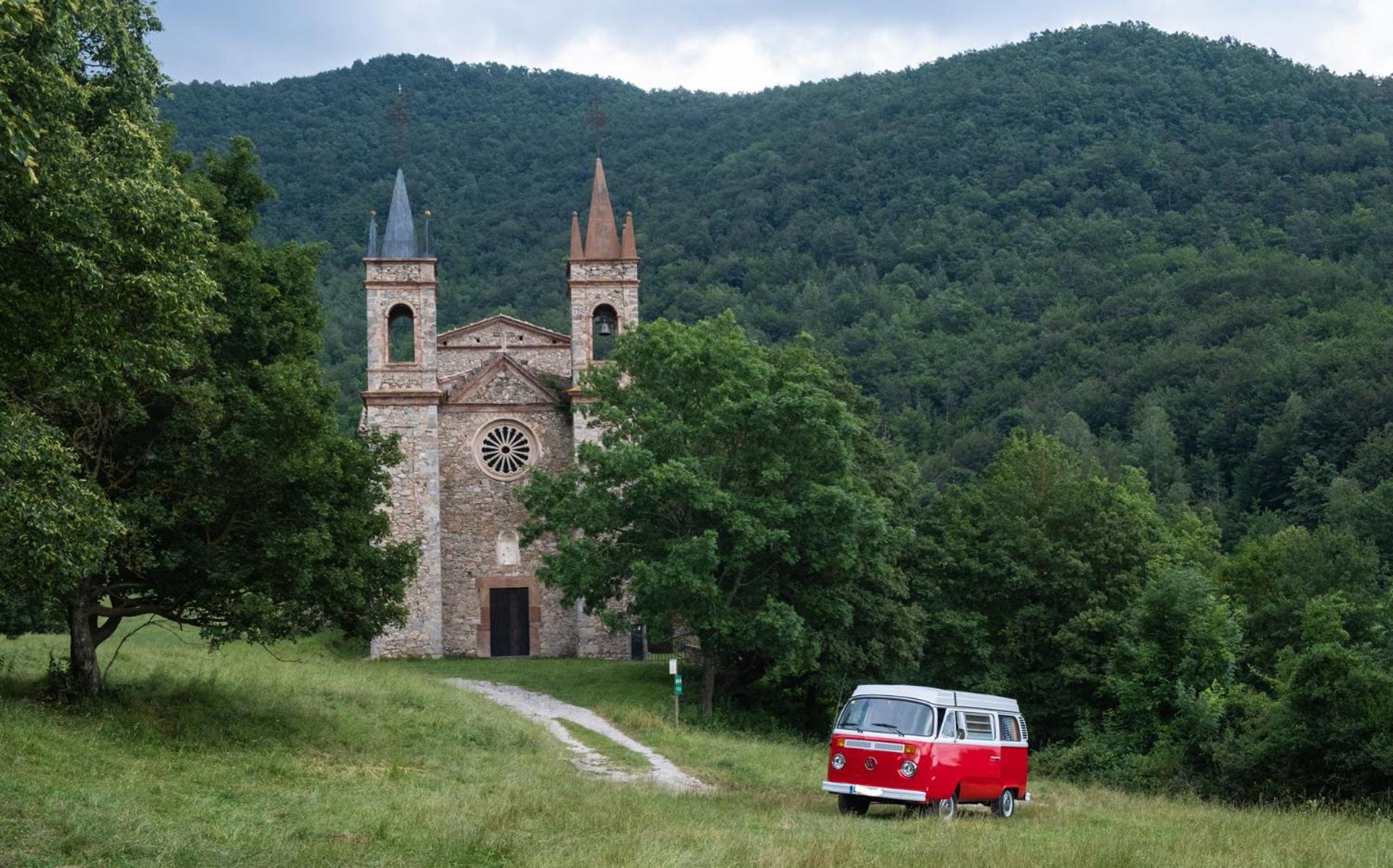 Retro Vw Kombi T2 Campervan Οσπιταλέτ ντε Λιοβρεγάτ Εξωτερικό φωτογραφία